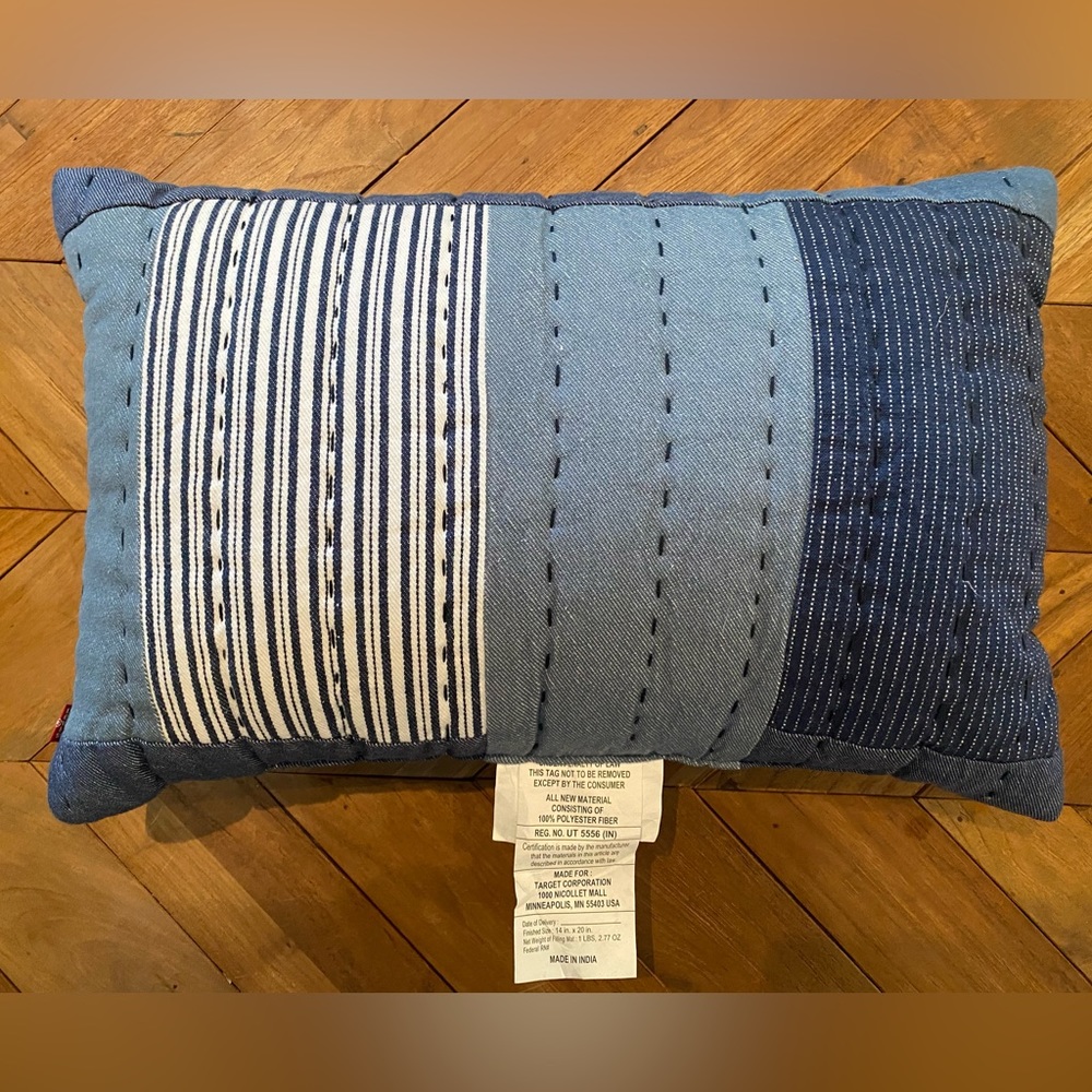 New with Tags Levi’s x Target Decorative Pillow